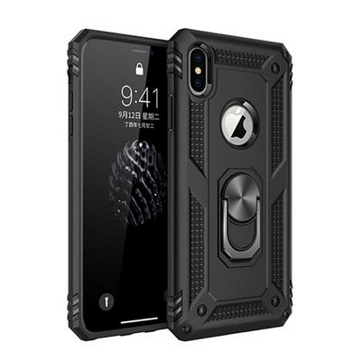 Apple iPhone XS Max 6.5 Kılıf Zore Vega Kapak Gri