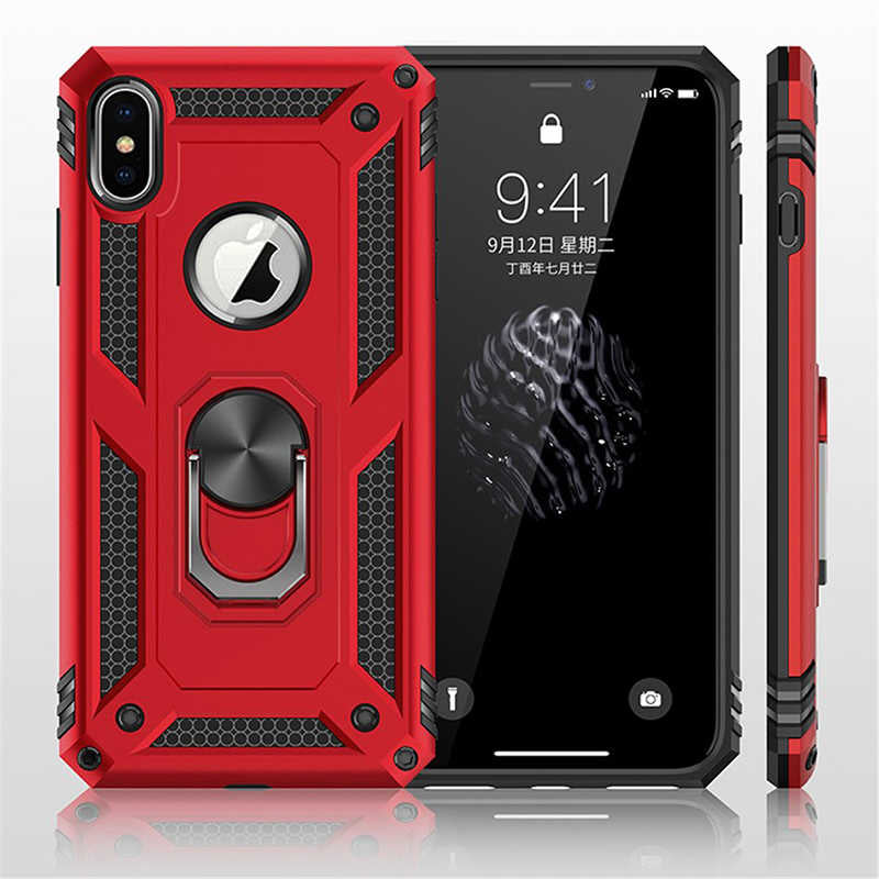 Apple iPhone XS Max 6.5 Kılıf Zore Vega Kapak Gri