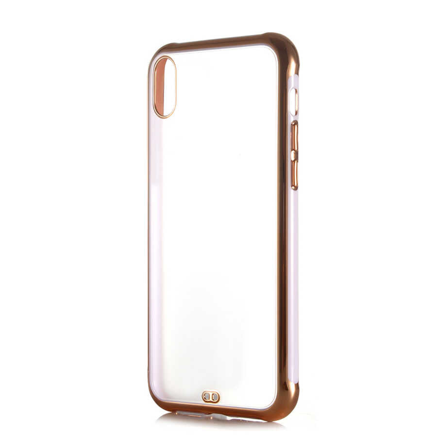 Apple iPhone XS Max 6.5 Kılıf Zore Voit Kapak Mor