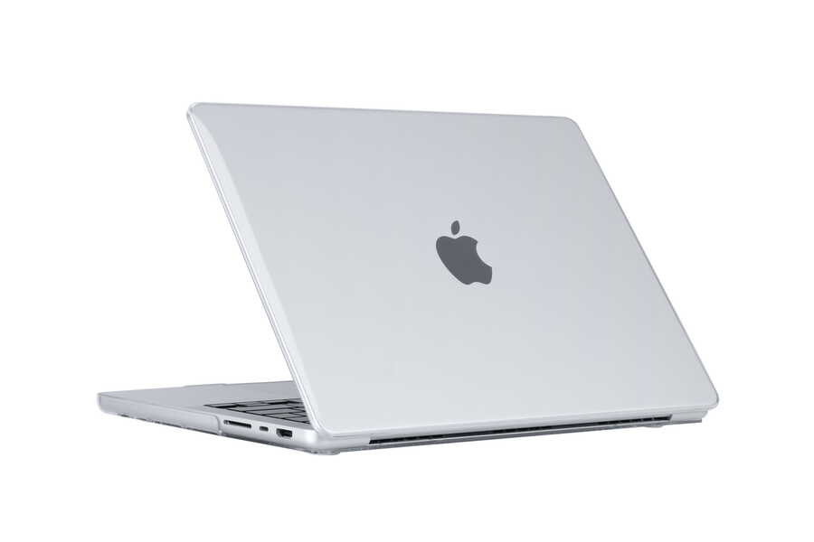Apple Macbook 14.2' 2021 Zore MSoft Kristal Kapak Siyah