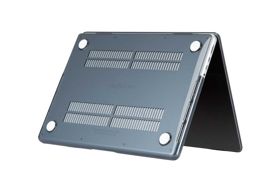 Apple Macbook 16.2' 2021 Zore MSoft Kristal Kapak Renksiz