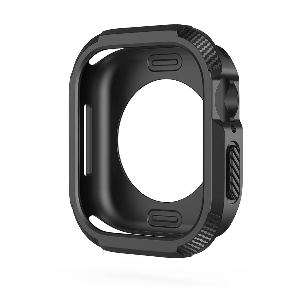 Apple Watch 10 46mm Silikon TPU Kasa Koruyucu Zore Watch Gard 17 Şeffaf