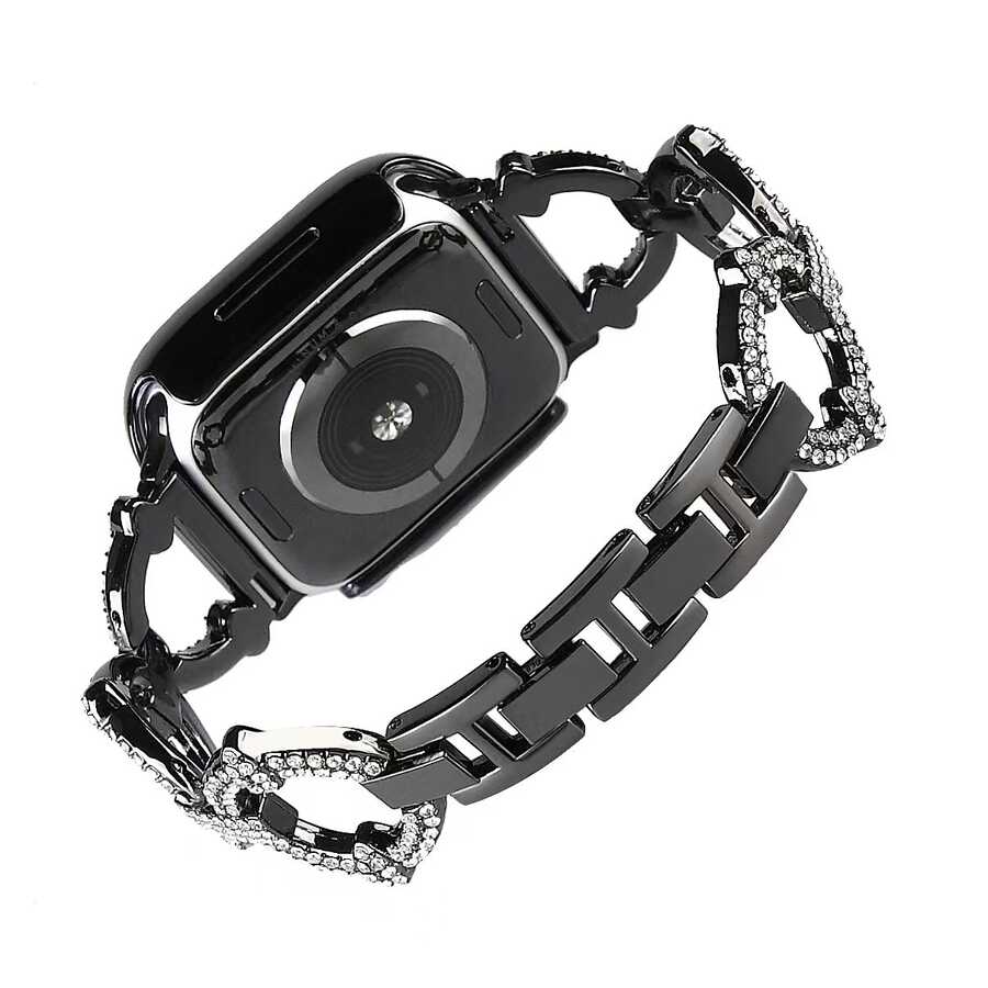 Apple Watch 40mm KRD-57 Metal Kordon Gümüş