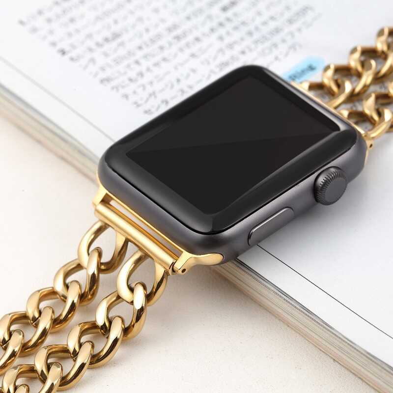 Apple Watch 42mm Cowboy Metal Kordon Rose Gold