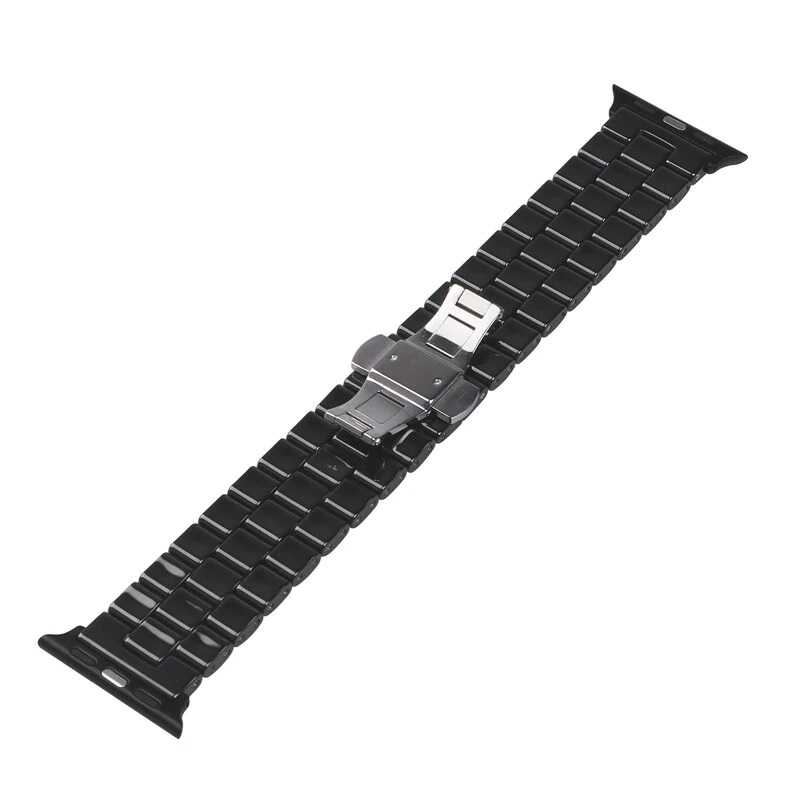 Apple Watch 42mm KRD-15 Metal Kordon Beyaz