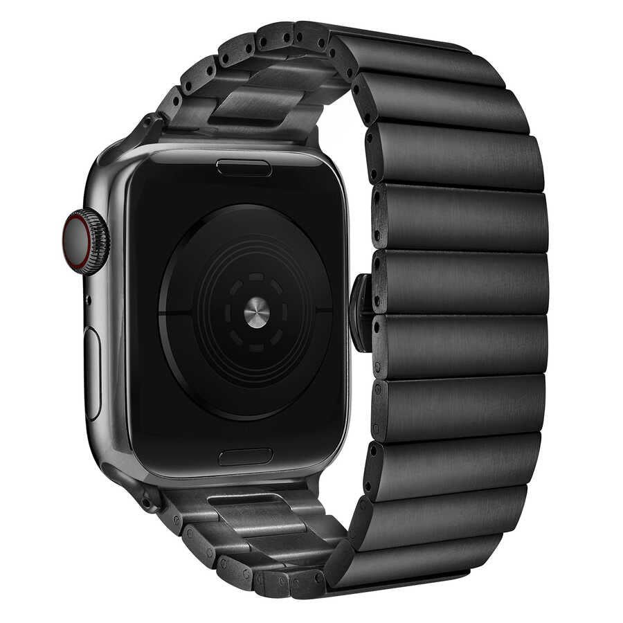 Apple Watch 42mm KRD-41 Metal Kordon Gümüş