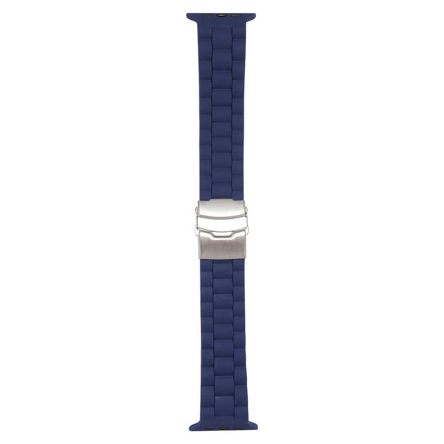 Apple Watch 42mm KRD-72 Silikon Kordon Turuncu
