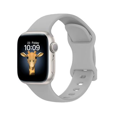 Apple Watch 42mm Zore KRD-131 Silikon Kordon Strap Kayış Beyaz