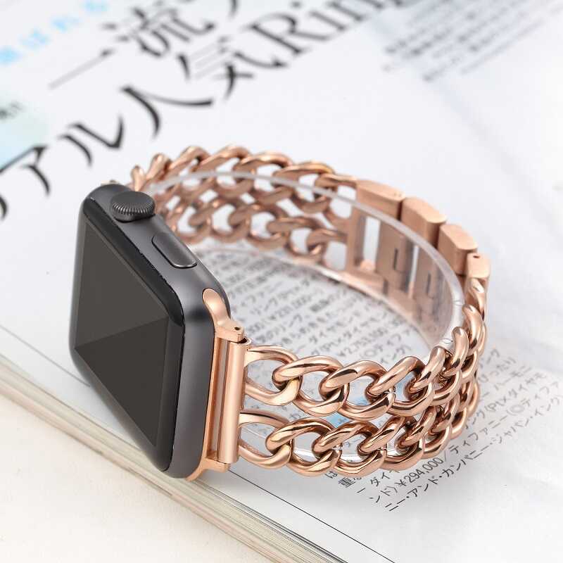 Apple Watch 44mm Cowboy Metal Kordon Gold