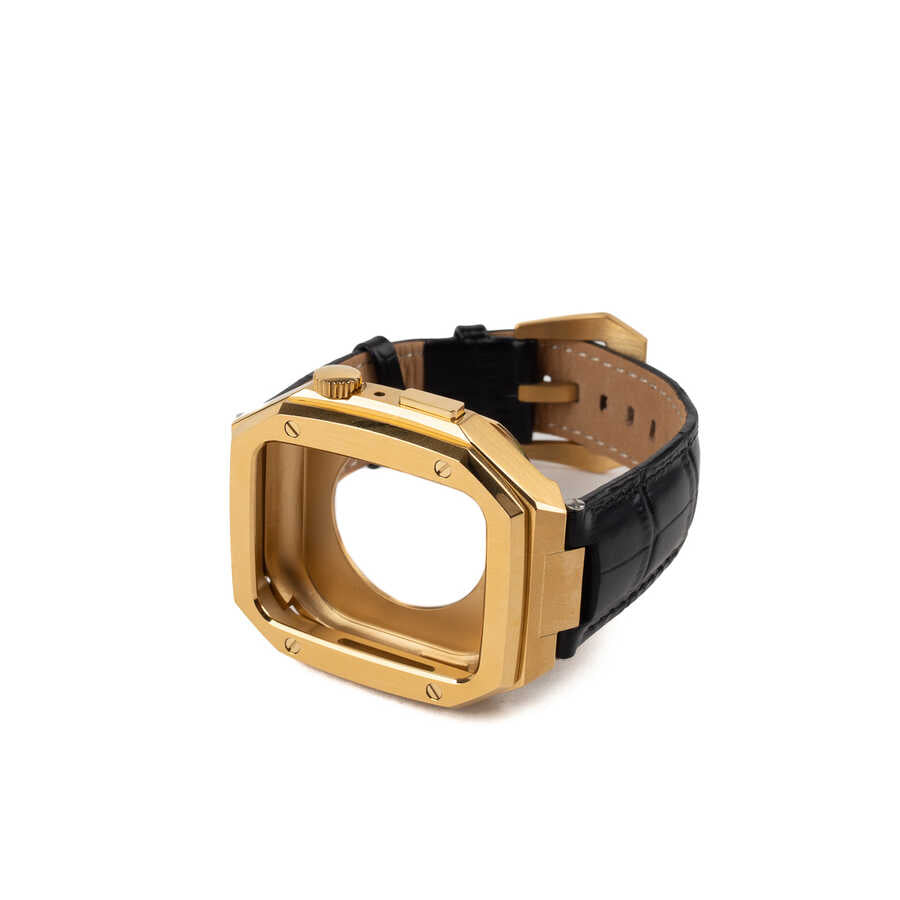 Apple Watch 44mm KRD-67 Kordon Siyah