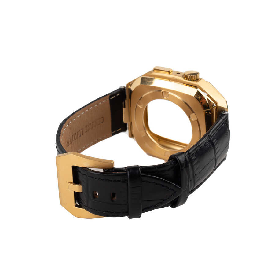 Apple Watch 44mm KRD-67 Kordon Siyah