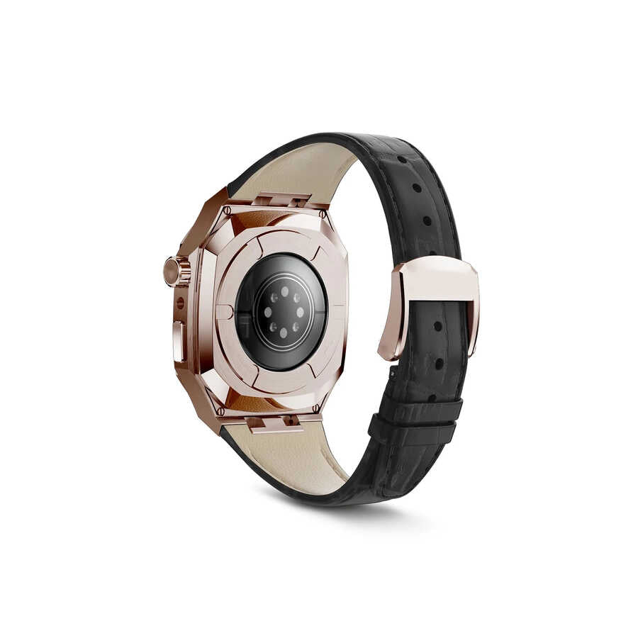Apple Watch 44mm KRD-67 Kordon Lacivert-Gümüş