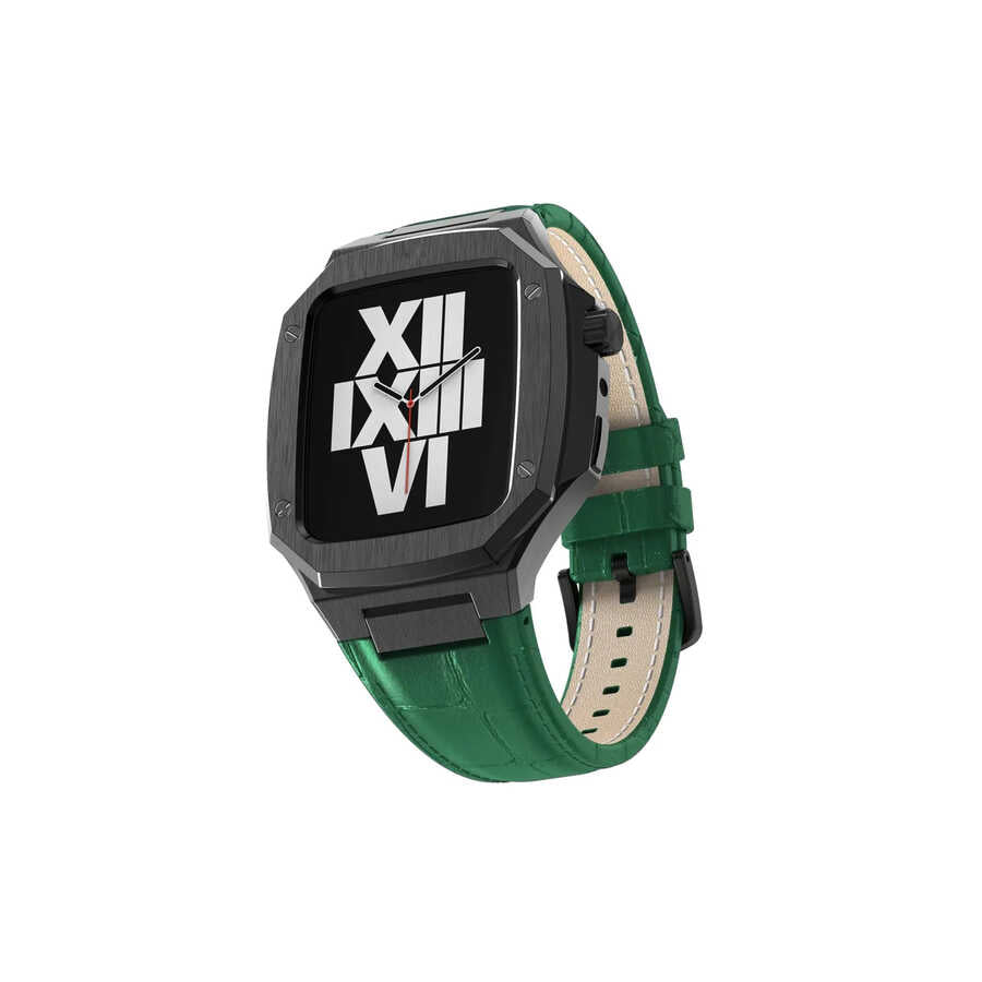 Apple Watch 44mm KRD-67 Kordon Lacivert-Gümüş