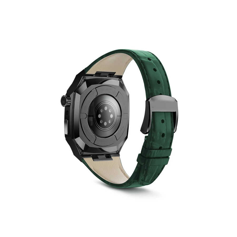 Apple Watch 44mm KRD-67 Kordon Siyah