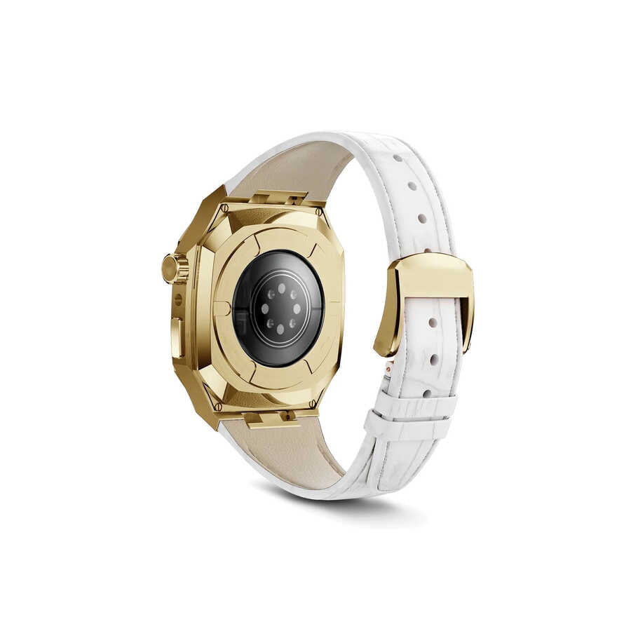 Apple Watch 44mm KRD-67 Kordon Lacivert-Gümüş