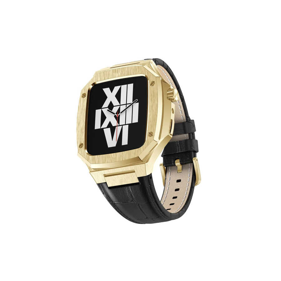 Apple Watch 44mm KRD-67 Kordon Lacivert-Gümüş