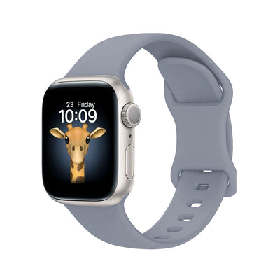 Apple Watch 7 41mm Zore KRD-131 Silikon Kordon Strap Kayış Beyaz