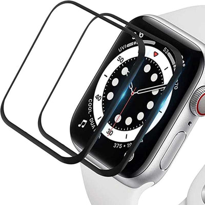Apple Watch 7 41mm Zore PMMA Pet Saat Ekran Koruyucu Siyah