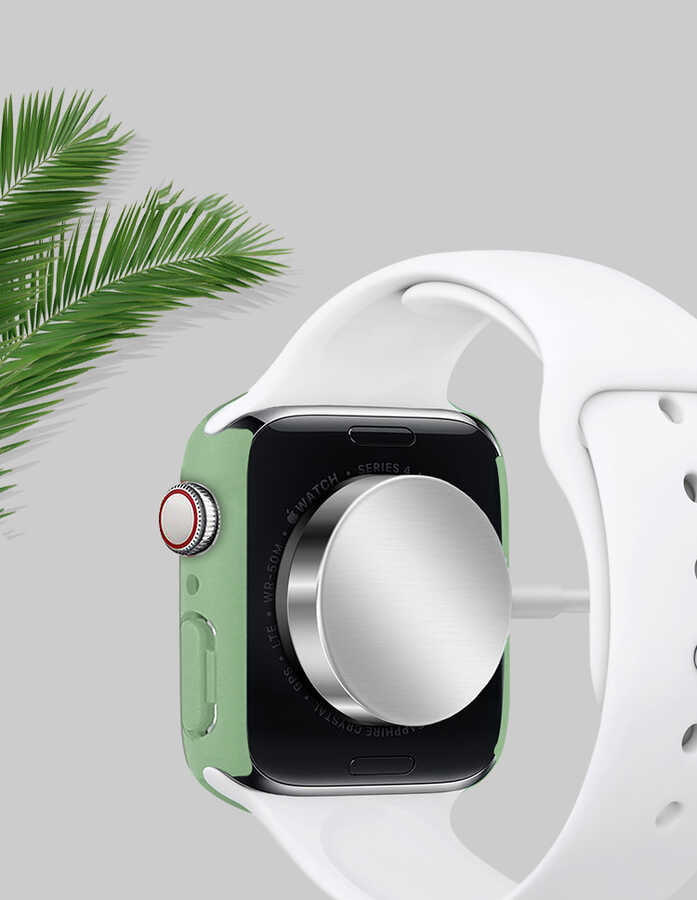 Apple Watch 7 41mm Zore Watch Gard 01 Ekran Koruyucu Siyah