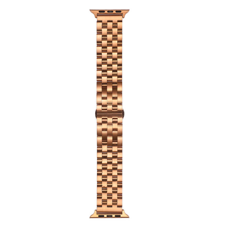 Apple Watch 7 45mm KRD-20 Metal Kordon Rose Gold