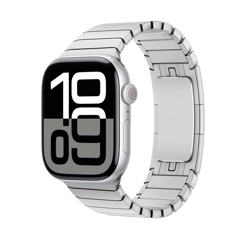 Apple Watch 7 45mm KRD-35 Metal Kordon Titanyum