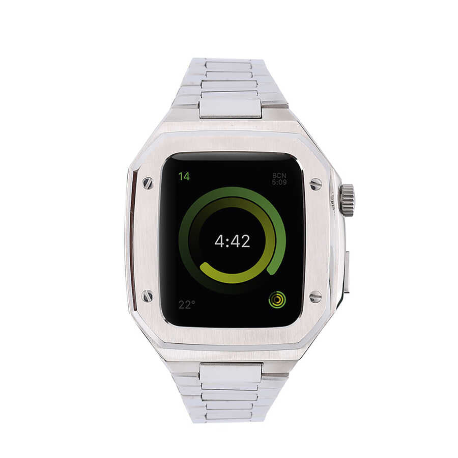Apple Watch 7 45mm Zore KRD-64 Metal Kordon Gold