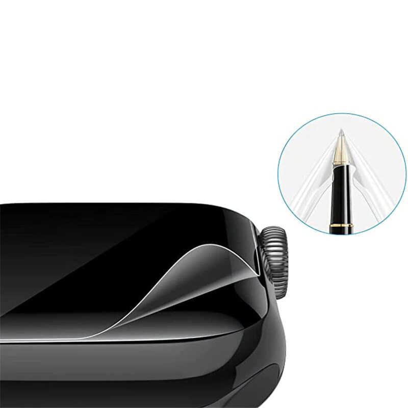 Apple Watch 7 45mm Zore Narr Tpu Body Ekran Koruyucu Renksiz