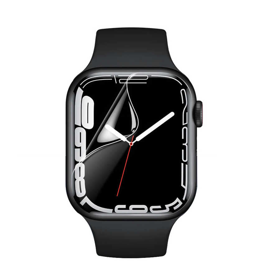 Apple Watch 7 45mm Zore Narr Tpu Body Ekran Koruyucu Renksiz