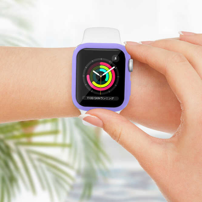 Apple Watch 7 45mm Zore Watch Gard 01 Ekran Koruyucu Pembe