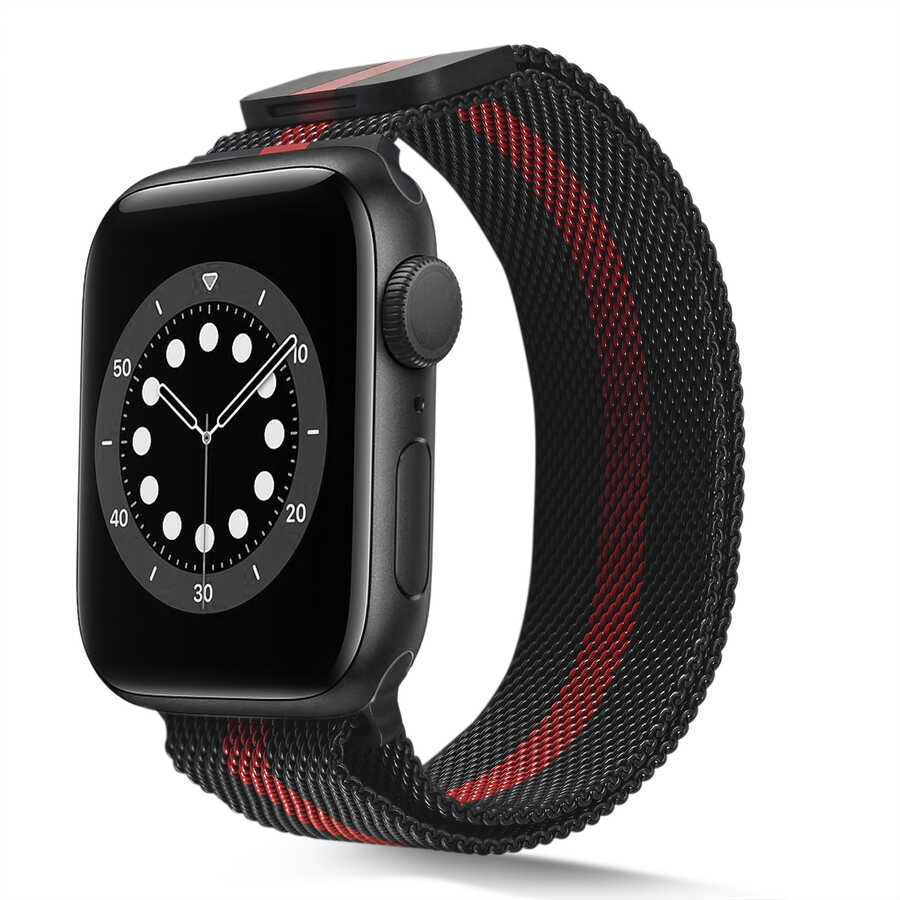 Apple Watch Ultra 49mm Kordon Zore KRD-01 Metal Strap Kayış NO14