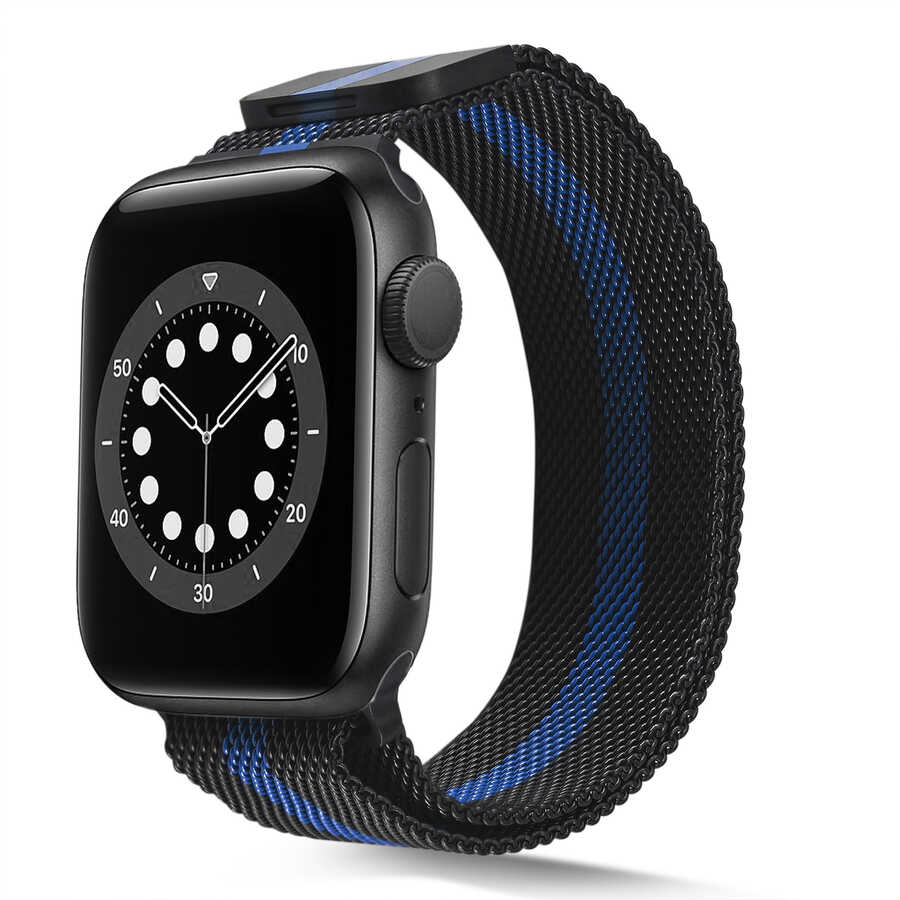Apple Watch Ultra 49mm Kordon Zore KRD-01 Metal Strap Kayış NO28