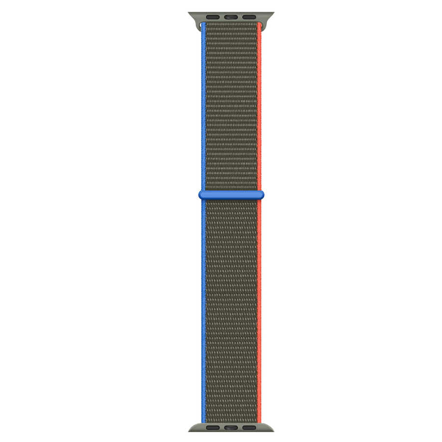 Apple Watch Ultra 49mm Kordon Zore KRD-03 Hasır Strap Kayış 74-Olive