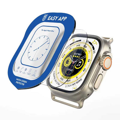 Apple Watch Ultra 49mm Zore Easy Cam Ekran Koruyucu Renksiz