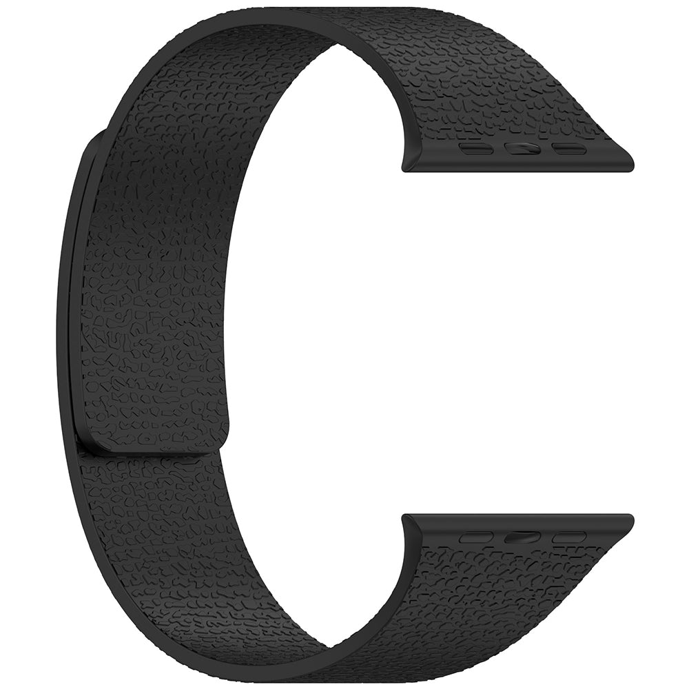 Apple Watch Ultra 49mm Zore KRD-136 Kabartma Desenli Silikon Kordon Beyaz