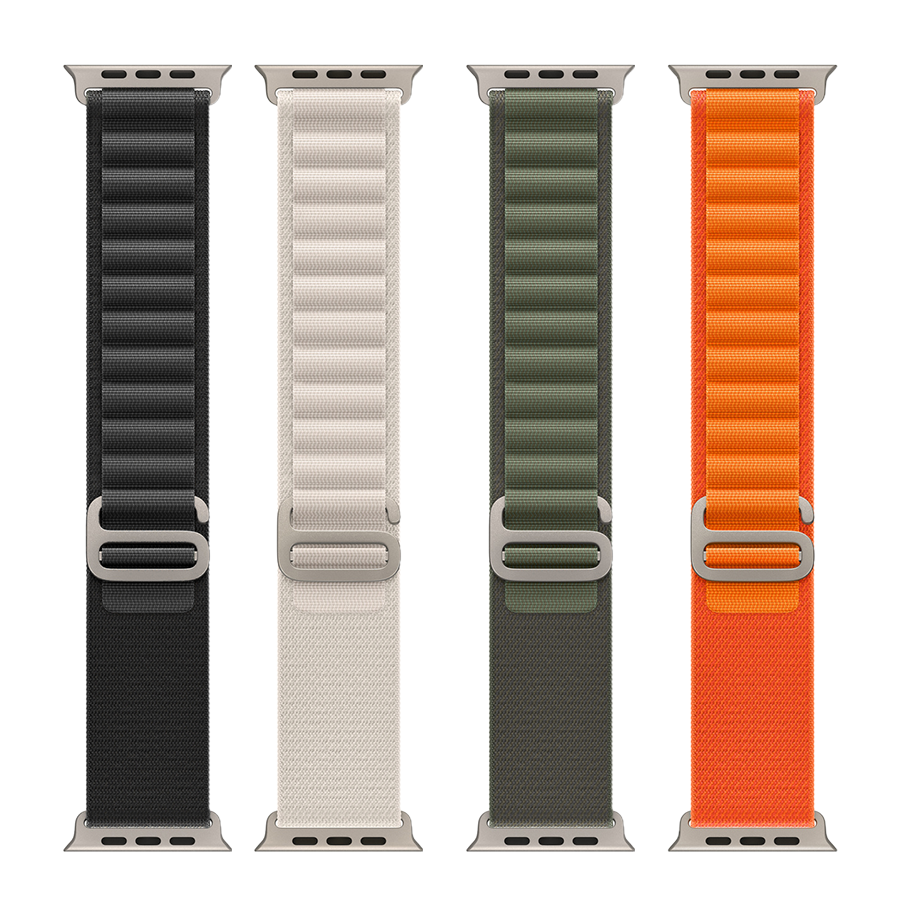 Apple Watch Ultra 49mm Zore KRD-74 Hasır Kordon Koyu Mor