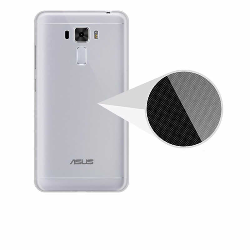 Asus Zenfone 3 Laser ZC551KL Kılıf Zore Süper Silikon Kapak Renksiz