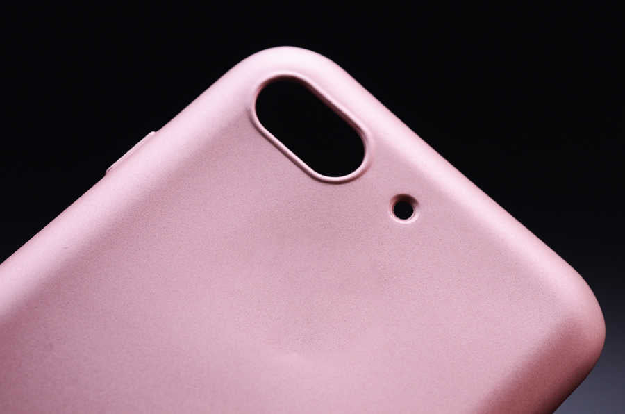 Asus Zenfone 4 Max ZC520KL Kılıf Zore Premier Silikon Kapak Rose Gold