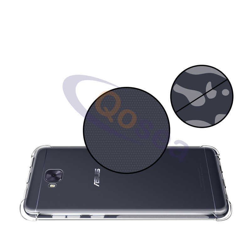 Asus Zenfone 4 Selfie ZD553KL Kılıf Zore Nitro Anti Shock Silikon Renksiz