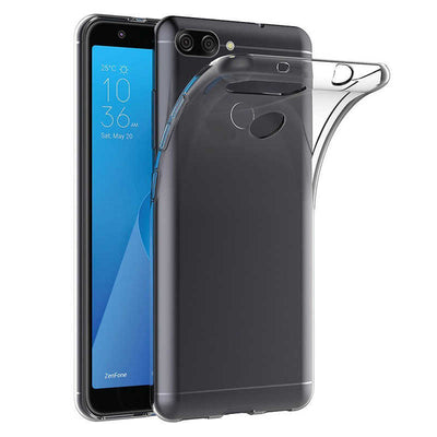 Asus Zenfone Max Plus (M1) ZB570TL Kılıf Zore Süper Silikon Kapak Renksiz