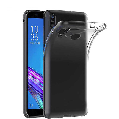 Asus Zenfone Max Pro ZB602KL Kılıf Zore Süper Silikon Kapak Renksiz