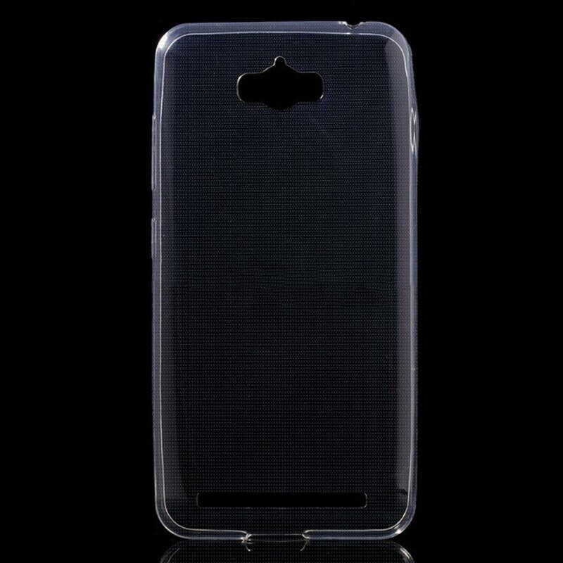 Asus Zenfone Max ZC550KL Kılıf Zore Süper Silikon Kapak Renksiz