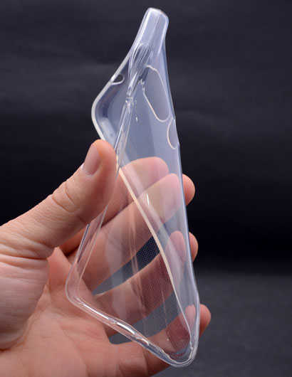 Casper Via A2 Kılıf Zore Süper Silikon Kapak Renksiz