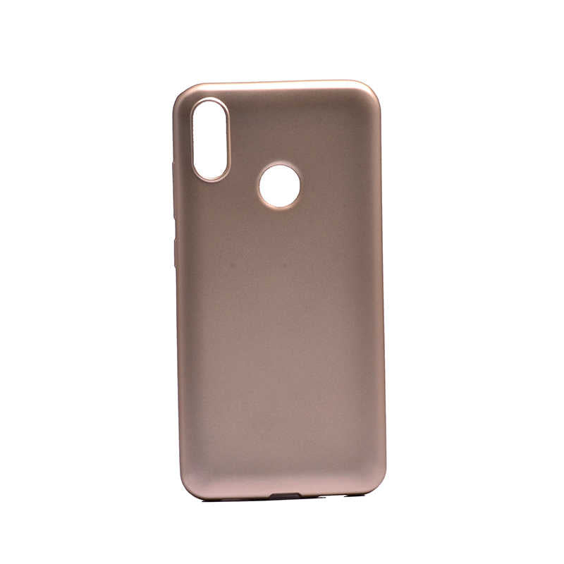 Casper Via A3 Plus Kılıf Zore Premier Silikon Kapak Gold