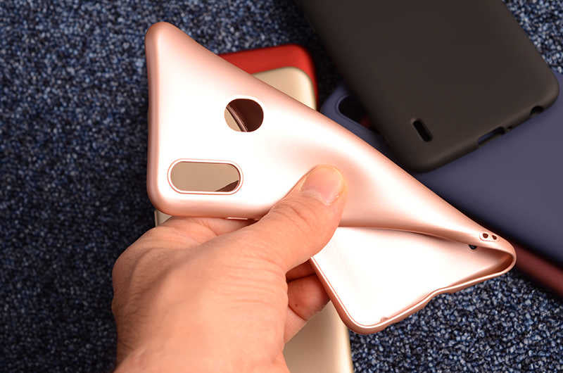 Casper Via G4 Kılıf Zore Premier Silikon Kapak Rose Gold