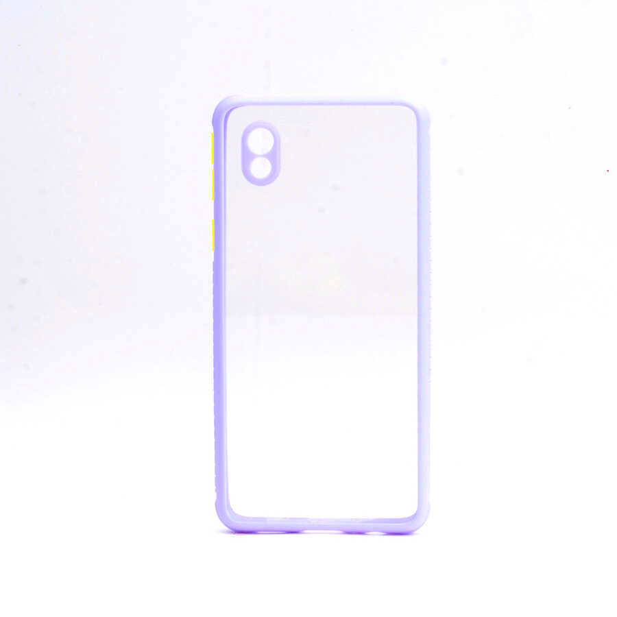Galaxy A01 Core Kılıf Zore Kaff Kapak Mor