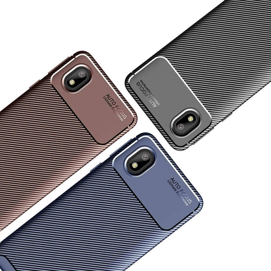 Galaxy A01 Core Kılıf Zore Negro Silikon Kapak Siyah