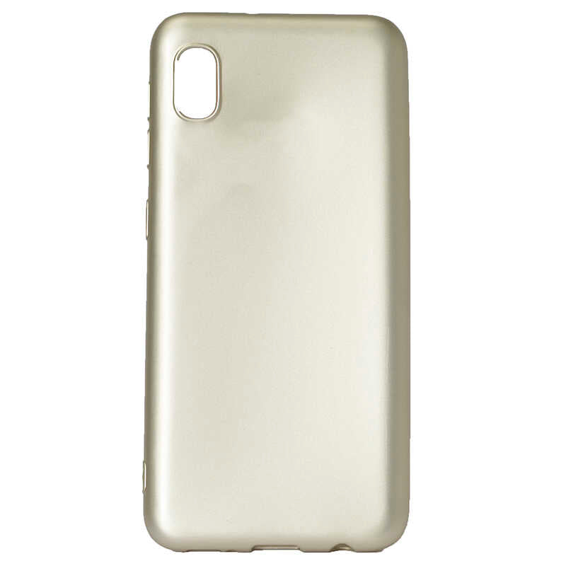 Galaxy A01 Core Kılıf Zore Premier Silikon Kapak Gold