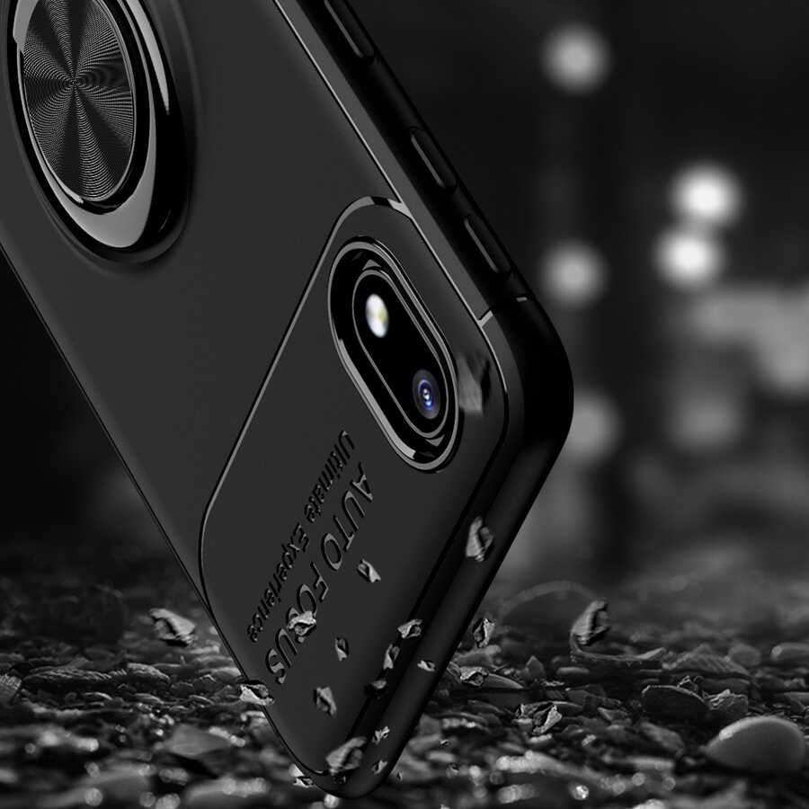 Galaxy A01 Core Kılıf Zore Ravel Silikon Kapak Mavi