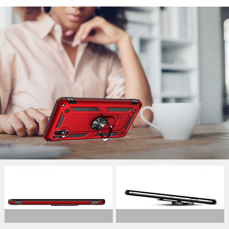 Galaxy A01 Core Kılıf Zore Vega Kapak Gri