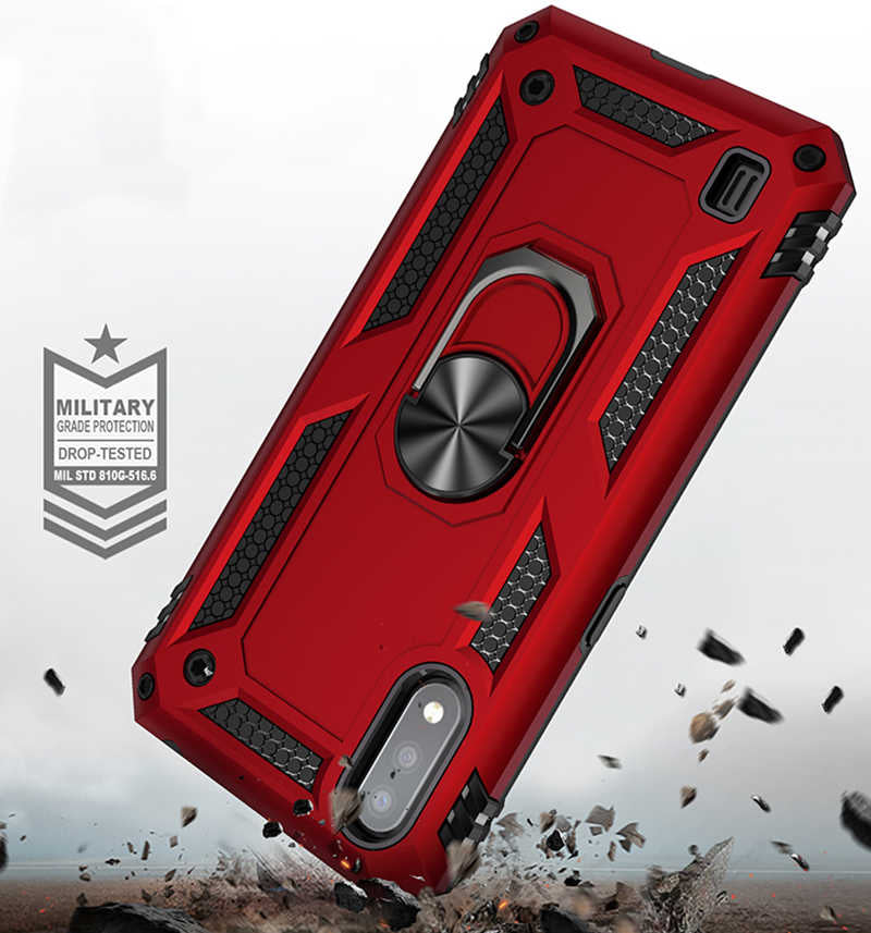 Galaxy A01 Kılıf Zore Vega Kapak Gold